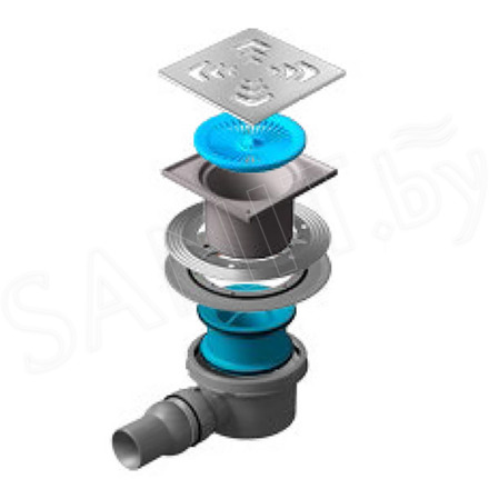 Душевой трап Pestan Confluo Standard Square 1 хром глянцевый