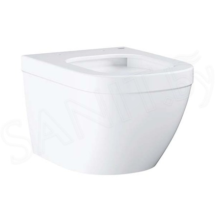 Подвесной унитаз Grohe Euro 39206000 безободковый с крышкой Soft Close