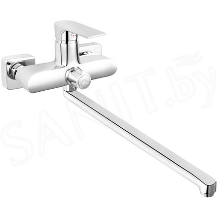 Смеситель для ванны Ferro Algeo Square BAQ5A