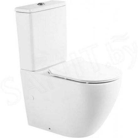 Напольный унитаз BelBagno Sfera-R BB2141CPR безободковый