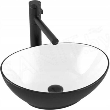 Умывальник Calani Fiesta Black White CAL-00023