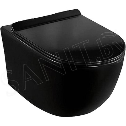Подвесной унитаз Calani Loyd Black CAL-C0020