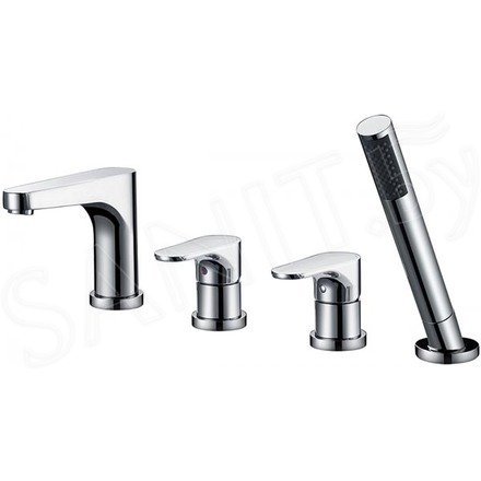 Смеситель на борт ванны Abber Eleganz AF8313 на 4 отверстия