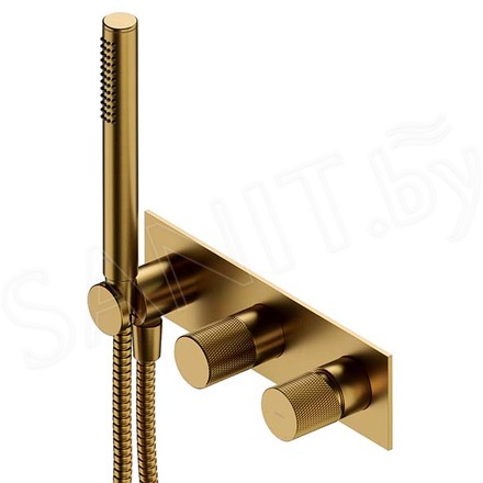 Смеситель встраиваемый Omnires Contour CT8035/1GLB (2 функции)