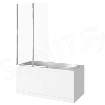 Душевая шторка на ванну Good Door Screen FO-80-C-CH