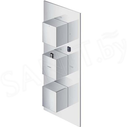 Смеситель встраиваемый Omnires Fresh FR7138/6CR с термостатом (3 функции)