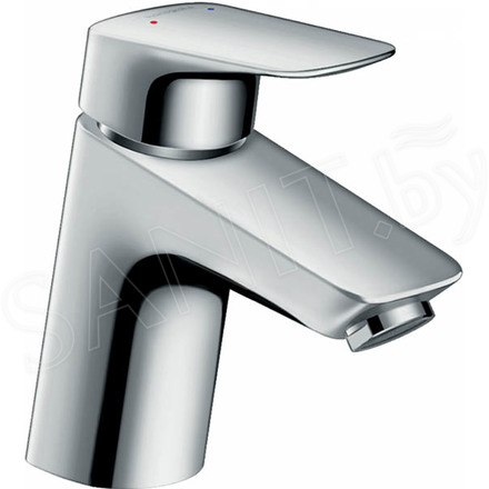 Смеситель для умывальника Hansgrohe Logis 71070000 с донным клапаном