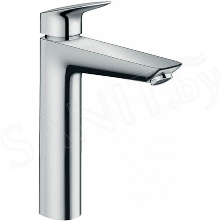 Смеситель для умывальника Hansgrohe Logis 71090000 с донным клапаном