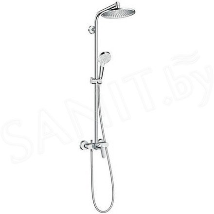 Душевая стойка Hansgrohe Crometta S 240 1jet Showerpipe EcoSmart 27269000