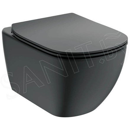 Подвесной унитаз Ideal Standard Tesi AquaBlade T0079V3 безободковый c крышкой Soft Close