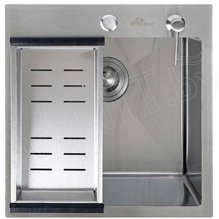Кухонная мойка Avina HM4548 с коландером и дозатором