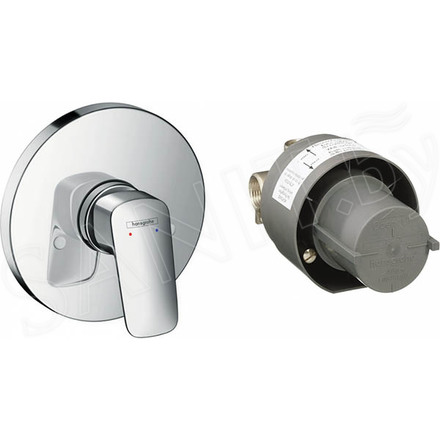 Смеситель встраиваемый Hansgrohe Logis 71666000 (1 функция)