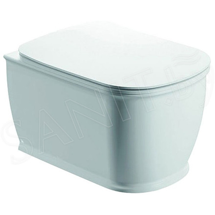 Подвесной унитаз Grossman GR-P3013 Comfort безободковый с крышкой Slim