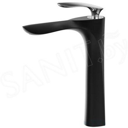 Смеситель для умывальника Vivi Felice 9025 nero lucido
