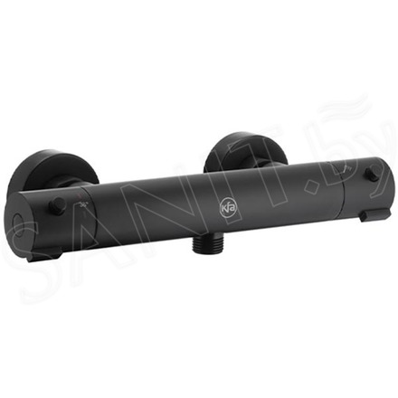 Смеситель для душа Armatura Moza Black 5736-010-81 с термостатом