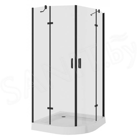 Душевой уголок Niagara Nova NG-6815-08 / NG-6816-08 Black