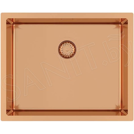 Кухонная мойка AquaSanita Steel Der 100 L-C copper