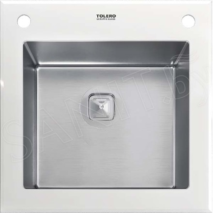 Кухонная мойка Tolero Ceramic Glass TG-500 W