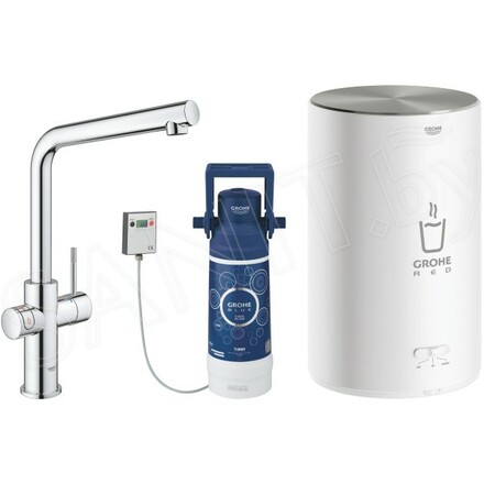 Смеситель для кухонной мойки Grohe Red Duo 30327001 / 30327DC1 в комплекте с бойлером