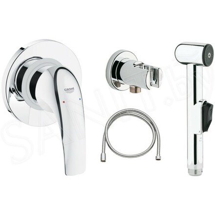 Смеситель встраиваемый Grohe BauCurve 29044000 с гигиеническим душем Trigger Spray 28343000