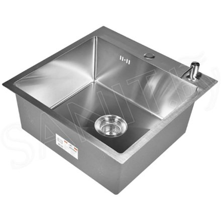 Кухонная мойка Wisent W35050+WW405A с дозатором