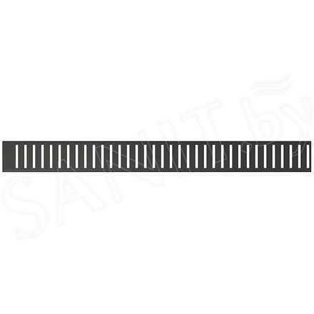 Решетка для душевого трапа AlcaPlast Pure Black-300 / 550 / 650 / 750 / 850 / 950