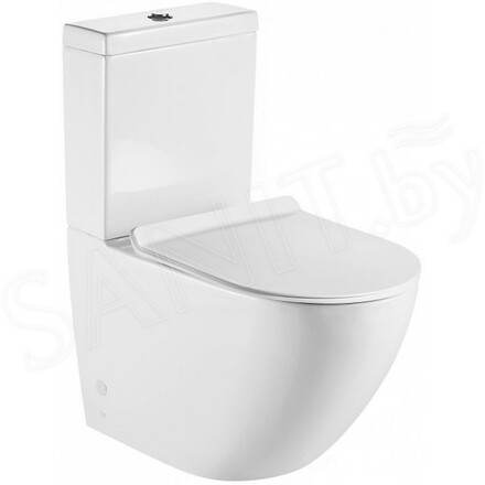 Напольный унитаз BelBagno Amanda BB051CPR безободковый