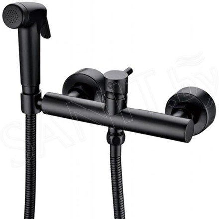 Смеситель для биде Bravat D9141BW-RUS с гигиеническим душем