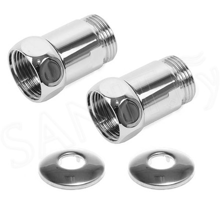 Комплект прямых американок 1-1/4"1-1/4" Г/Ш