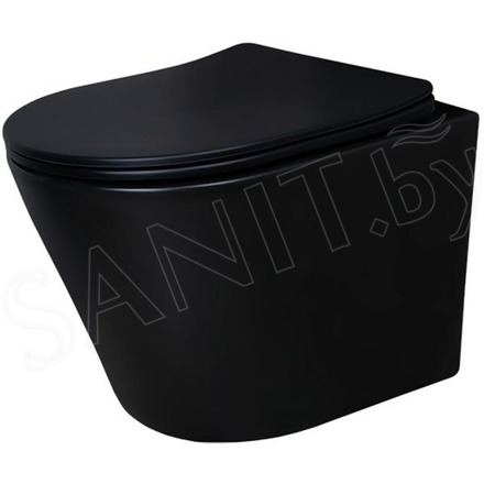 Подвесной унитаз Gid Tr2130bm с сиденьем Soft Close