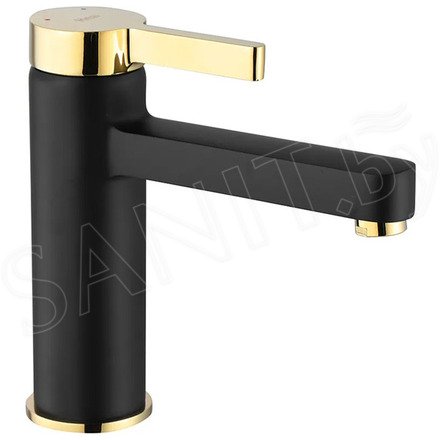 Смеситель для умывальника Rea Polo Black Gold REA-B9977