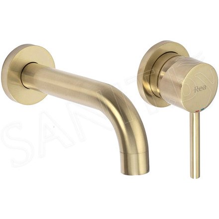 Смеситель встраиваемый Rea Lungo Gold Mat REA-B8652