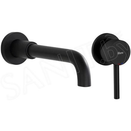 Смеситель встраиваемый Rea Lungo Long Black Matt REA-B0371