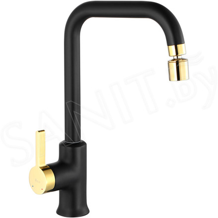Смеситель для кухонной мойки Rea Polo Black Gold REA-B9980