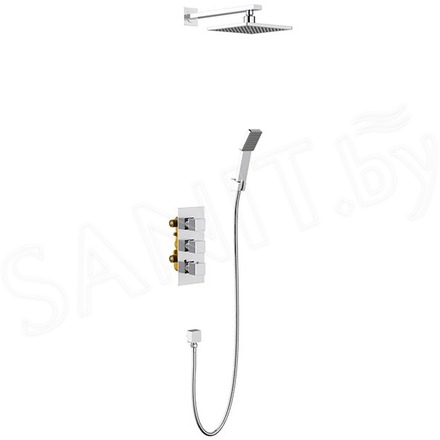 Душевая система Timo Tetra-Thermo SX-0179/00SM встраиваемая с термостатом