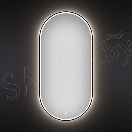 Зеркало Wellsee 7 Rays' Spectrum овальное вертикальное с фронтальной LED-подсветкой