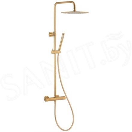 Душевая стойка Armatura Moza Gold 5736-920-31 с термостатом
