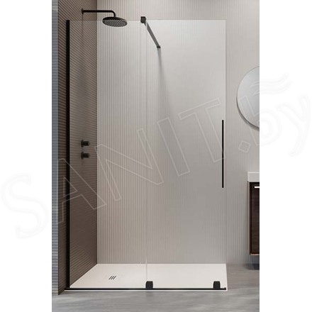 Душевая стенка Radaway Furo Black Walk-in