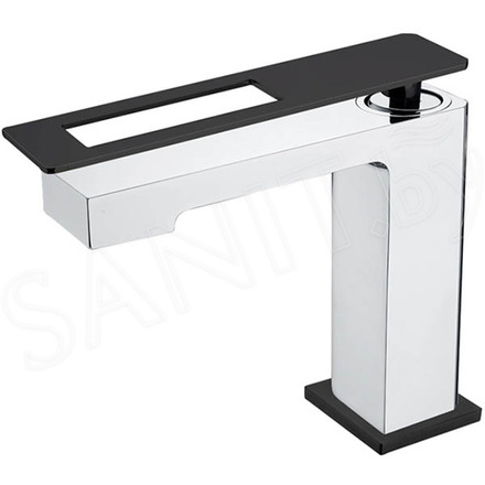 Смеситель для умывальника Boheme Q 141-CRB Chrome Black