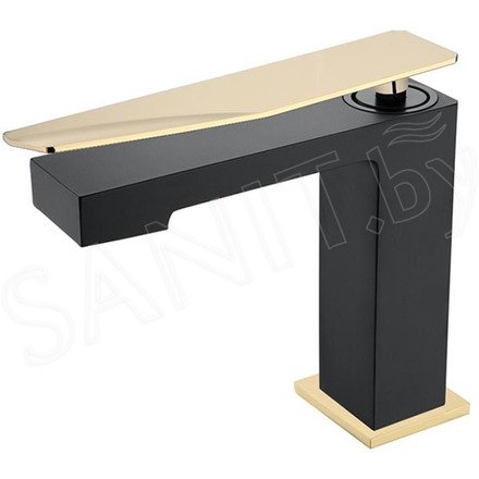 Смеситель для умывальника Boheme Q 141-BG.2 Black Gold