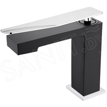 Смеситель для умывальника Boheme Q 141-BCR.2 Black Chrome