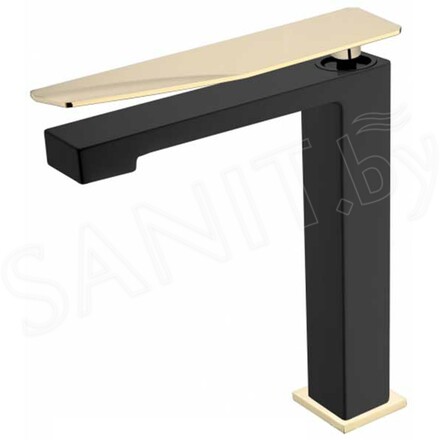Смеситель для умывальника Boheme Q 142-BG.2 Black Gold