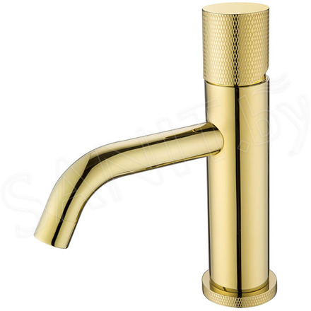 Смеситель для умывальника Boheme Stick 121-GG.2 Gold Touch
