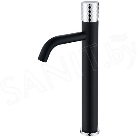 Смеситель для умывальника Boheme Stick 122-BCR Black Diamond Chrome