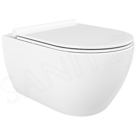 Подвесной унитаз CeraStyle City HC00206PN00 безободковый
