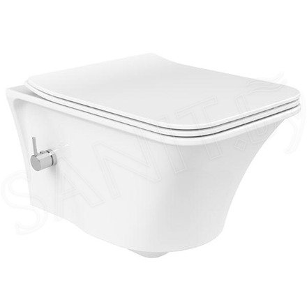 Подвесной унитаз CeraStyle Ibiza HC00106PH00 безободковый с функцией биде