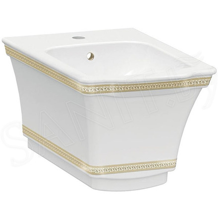 Подвесное биде Boheme Hermitage Gold 953-G