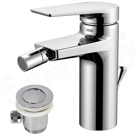 Смеситель для биде WasserKraft Lopau 3206 с донным клапаном
