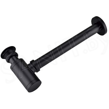 Сифон для умывальника Boheme Black 609-B