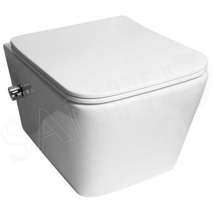 Подвесной унитаз SantiLine SL-5004SM-BD с функцией биде
